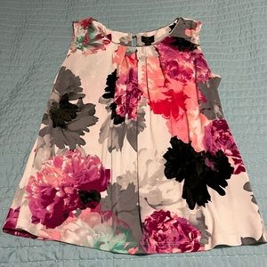 Cute floral print blouse - perfect for under a blazer!
